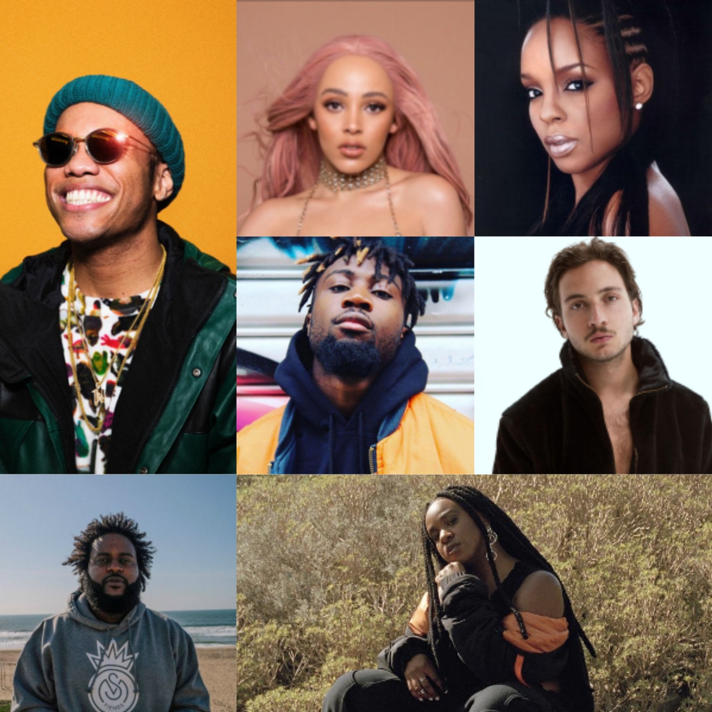 **LIVE SHOWS PARIS** NAO, DOJA CAT, DEHMO,LORD ESPERANZA, RAH DIGGA, BAS, ANDERSON PAAK.